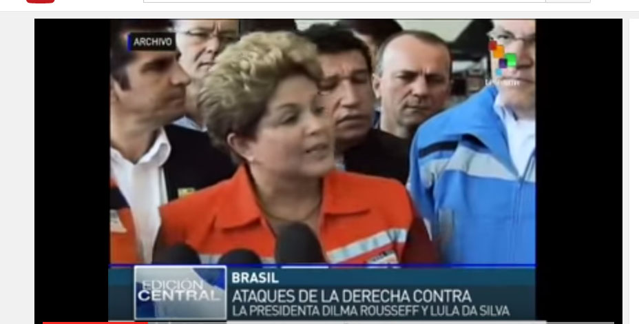 Miles respaldan la gestión de Dilma Rousseff.