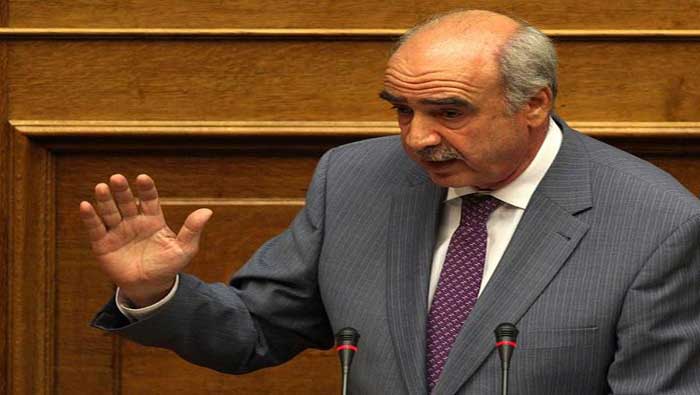 Meimarakis ha sido ministro de Defensa y portavoz del Parlamento heleno