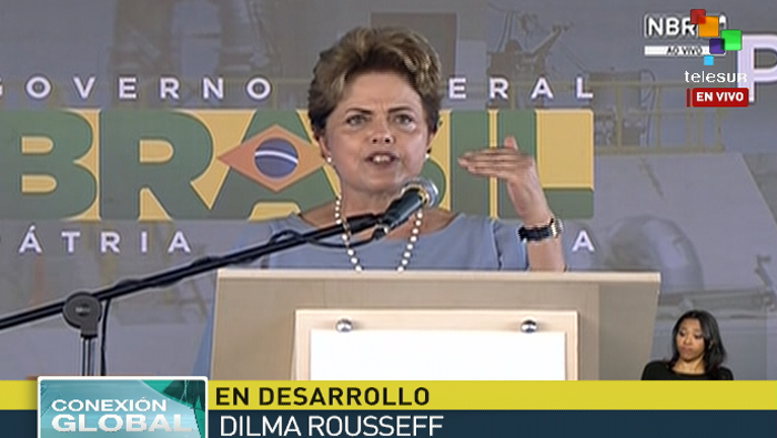 Rousseff aseguró que el Canal de Pernambuco beneficiará a doce millones de brasileños