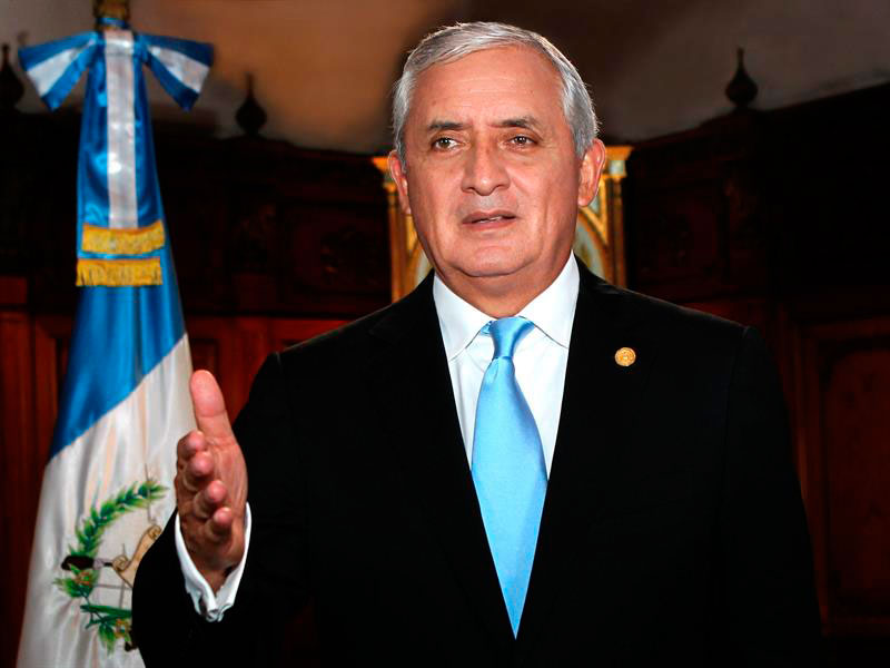El mandatario guatemalteco reiteró que no renunciará al cargo