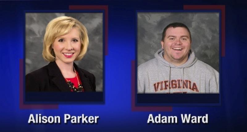 Allison Parker y Adam Ward recibieron múltiples disparos mientras trabajaban