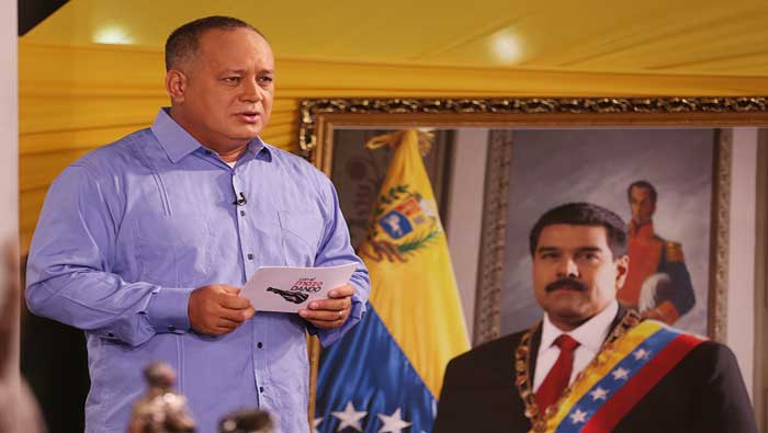 Cabello rechazó las declaraciones del alcalde de Cúcuta contra el presidente venezolano, Nicolás Maduro