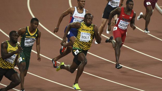 El relámpago de Bolt ganó su décima medalla de oro en los Mundiales de Atletismo