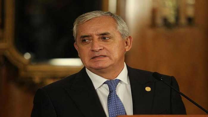 El Congreso de Guatemala había retirado previamente la inmunidad al mandatario
