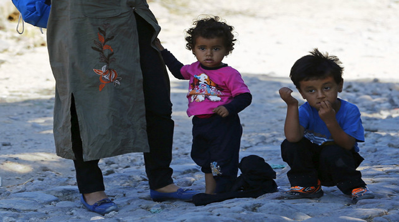 Los niños se han convertido en los más afectados por el drama migratorio que azota a varios países de Europa. 