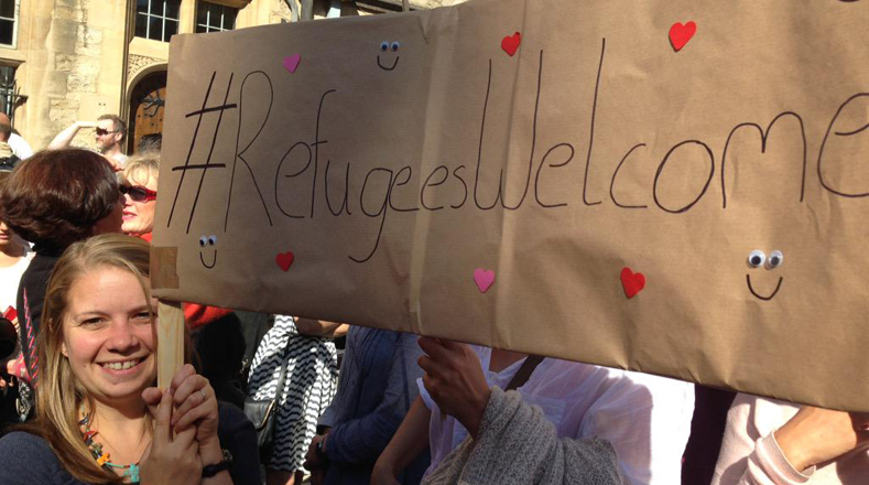 El pueblo de Oxford está dispuesto a recibir a los refugiados.