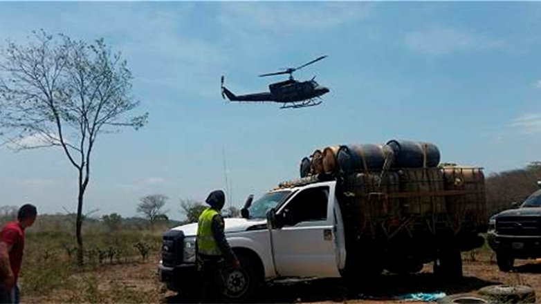 Gracias al operativo de seguridad, la Fuerza Armada Nacional Bolivariana (FANB) inhabilitó unas nueve trochas de extracción en la frontera con Colombia, en aras de combatir el contrabando.