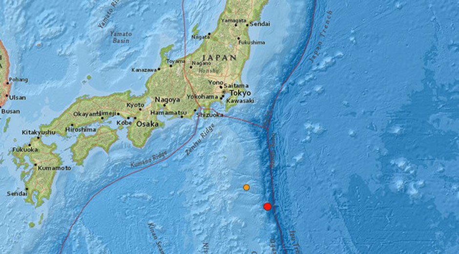 El sismo se ubicó cerca de la bahía de Tokio. No hubo alerta de tsunami.