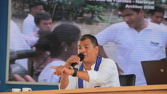 Rafael Correa no ha confirmada si presentará su candidatura para los comicios presidenciales de 2017.
