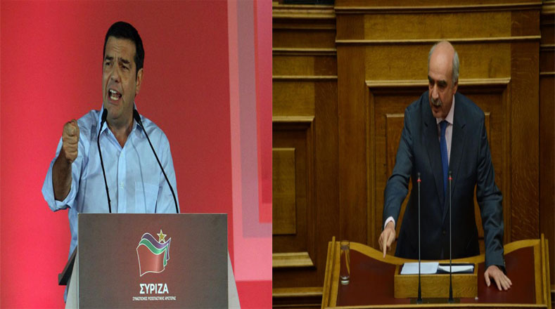 Alexis Tsipras y Vangelis Meimarakis se enfrentarán en las urnas este domingo 20 de septiembre.