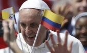 "Nosotros (la Iglesia) siempre estamos dispuestos a ayudar para que se firme el proceso de paz en Colombia", dijo el Papa después de su gira por Latinoamérica. 
