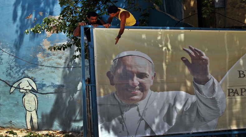 Los cubanos afinan los últimos detalles para recibir por todo lo alto al papa Francisco este sábado 19 de septiembre. 