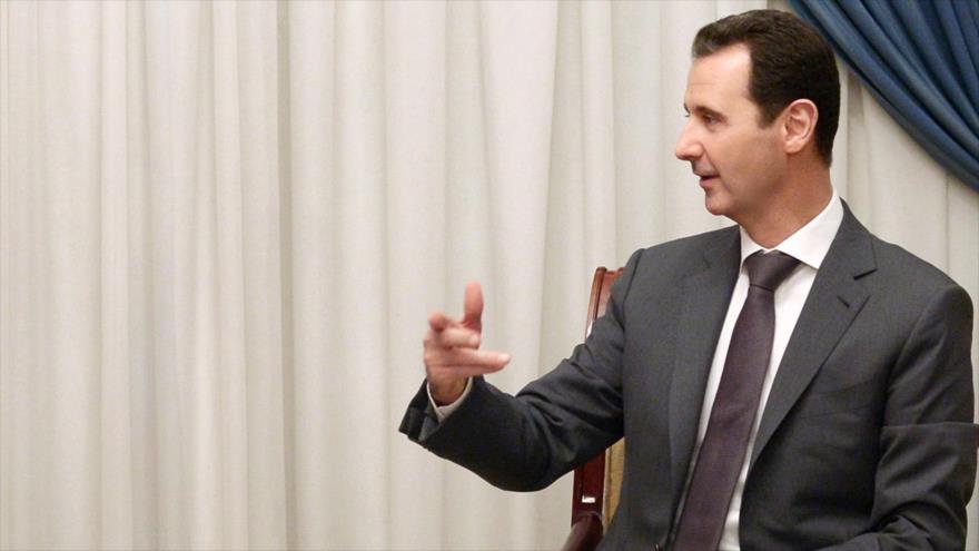 Al Assad considera que para frenar la crisis de refugiados debe dejar de apoyarse el terrorismo.
