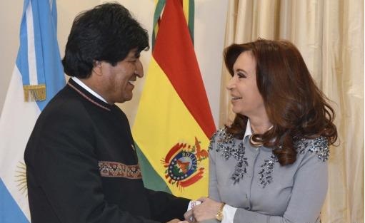 Ambos mandatarios se reunieron en la quinta presidencial de Olivos en Argentina.