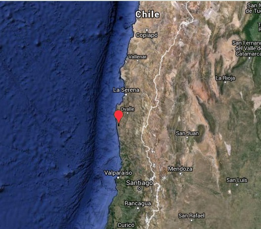 El temblor se produjo al noroeste de Canela Baja.