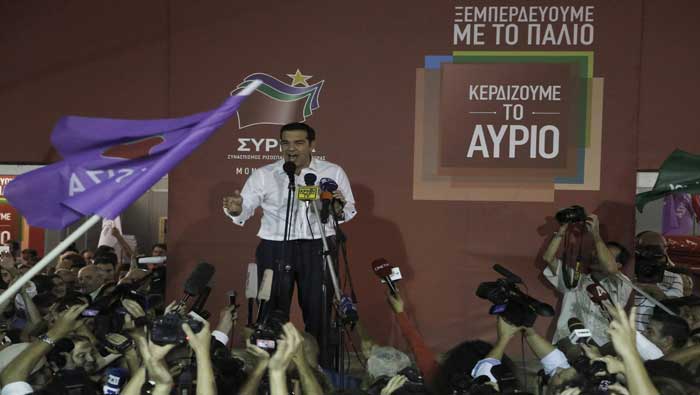 Tsipras agradeció el respaldo del pueblo griego