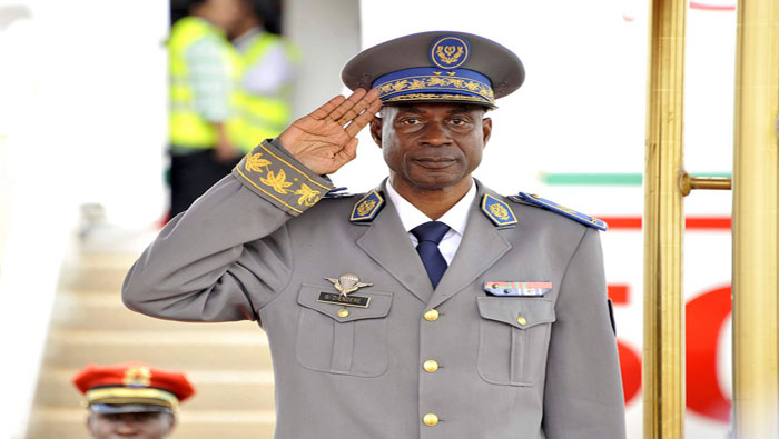 El general Gilbert Diendere, nuevo jefe de Burkina Faso tras el golpe de Estado.