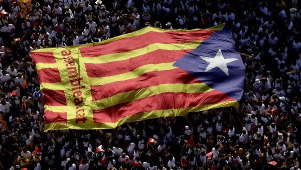 En la Diada o Día Nacional de Cataluña, celebrado el pasado 11 de septiembre, miles de personas se manifestaron a favor de la independencia. 
