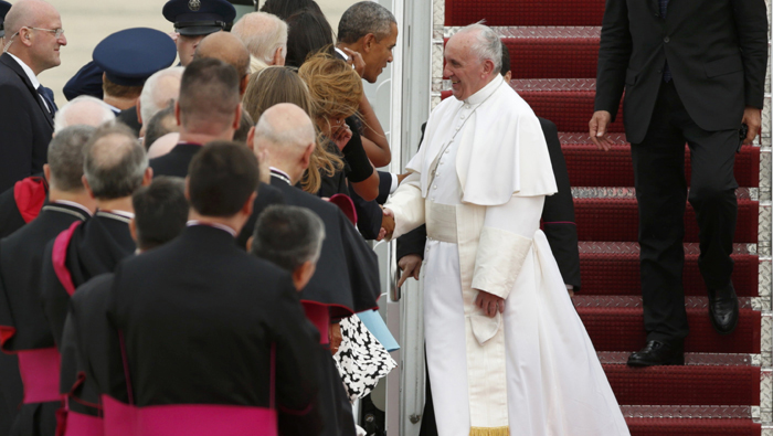 El papa Francisco llega a EE.UU. tras una jornada de cuatro días en Cuba.