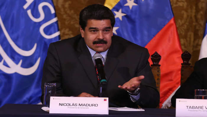 El presidente de Venezuela, Nicolás Maduro, agradeció el apoyo del pueblo ecuatoriano.