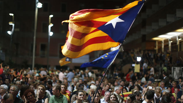 El proceso electoral es planteado como plebiscito para la independencia de Cataluña.
