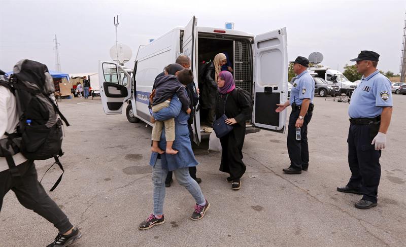 Tras su paso por Croacia, los refugiados siguen su camino hacia Austria hasta llegar al sur de Alemania.