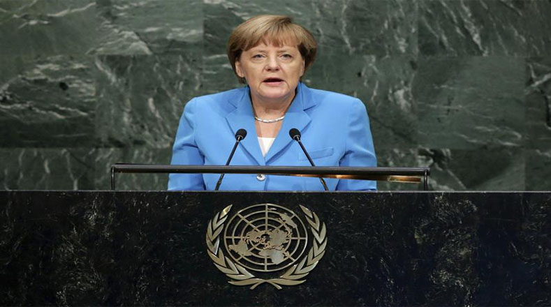 La canciller de Alemania, Angela Merkel reconoció "el terror" que generan las guerras en la actualidad, que superan las consecuencias vividas durante la II Guerra Mundial. 