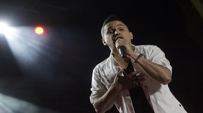 El cantante colombiano Jorge Celedón fue uno de los más aplaudidos de la noche.