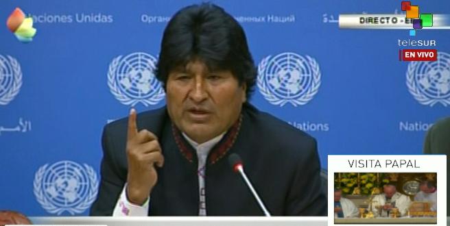 El presidente boliviano insiste en que el pueblo será el que decida su reelección.