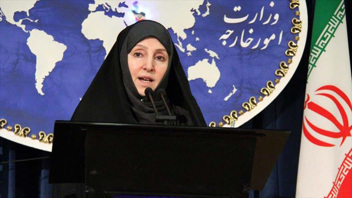 La portavoz de la cancillería de Irán, Marzie Afjam,  recomendó a Riad no evadir su responsabilidad ante lo ocurrido.