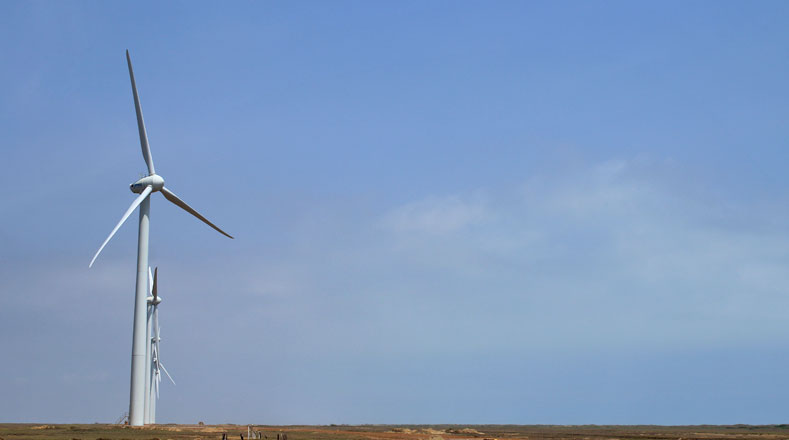 El parque eólico de La Guajira es un producto de la tecnología argentina.