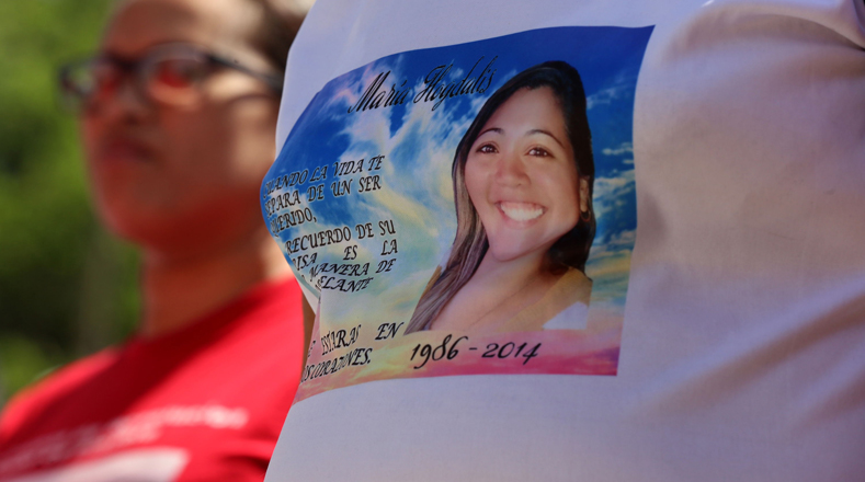 María Herrera, asistente y también asesinada junto a Serra, fue recordada por sus amigos y familiares.