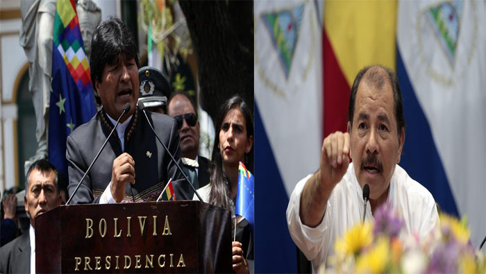 En The WikiLeaks Files: The World According to US Empire, se revelan acciones de la Casa Blanca contra los presidentes de Bolivia y Nicaragua, Evo Morales y Daniel Ortega, respectivamente.