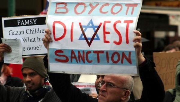 Conservative officials claim that leftwing councils have been encouraged to boycott Israeli products by Jeremy Corbyn