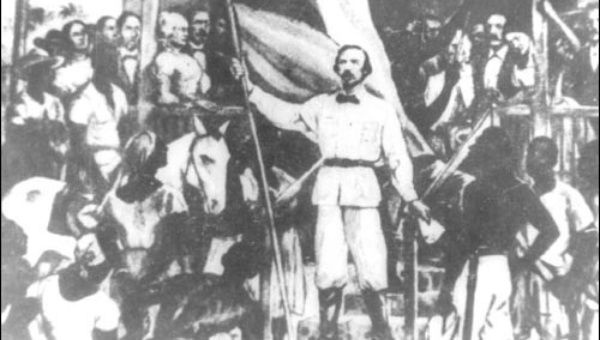 Carlos Manuel de Céspedes fue quien lideró el primer movimiento independentista de Cuba. 