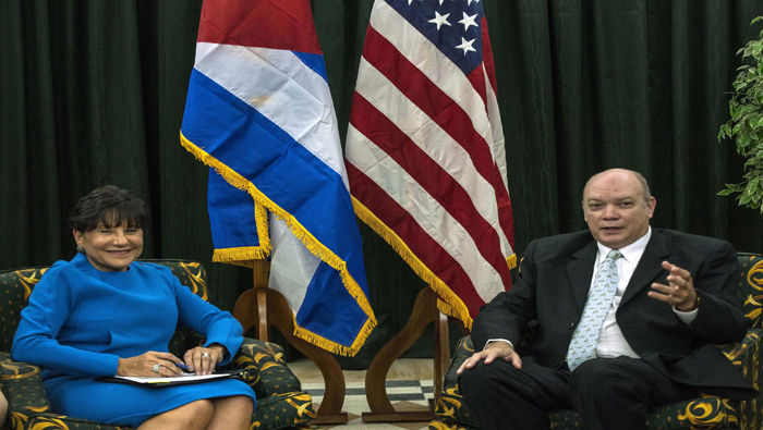 Penny Pritzker y Rodrigo Malmierca saludaron el trabajo que se está realizando para mejorar los lazos bilaterales de Cuba y EE.UU.