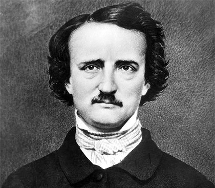 Edgar Allan Poe es un cuentista estadounidense famosos por su literatura de terror.