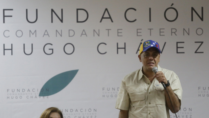 Jorge Rodríguez brindó las declaraciones en las instalaciones del Consejo Nacional Electoral (CNE) en Caracas.