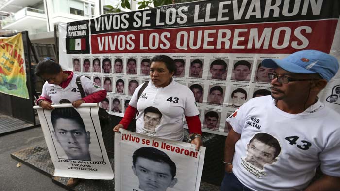 El caso de los 43 normalistas de Ayotzinapa ha sido investigado por diferentes ONG internacionales.