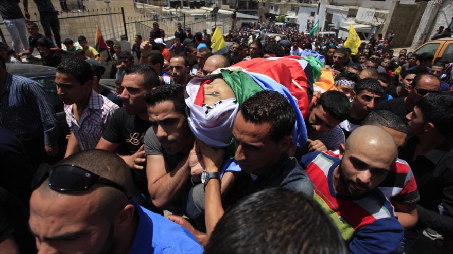 Las manifestaciones en honor a Yaser Arafat se desarrollaron en todo el territorio palestino.