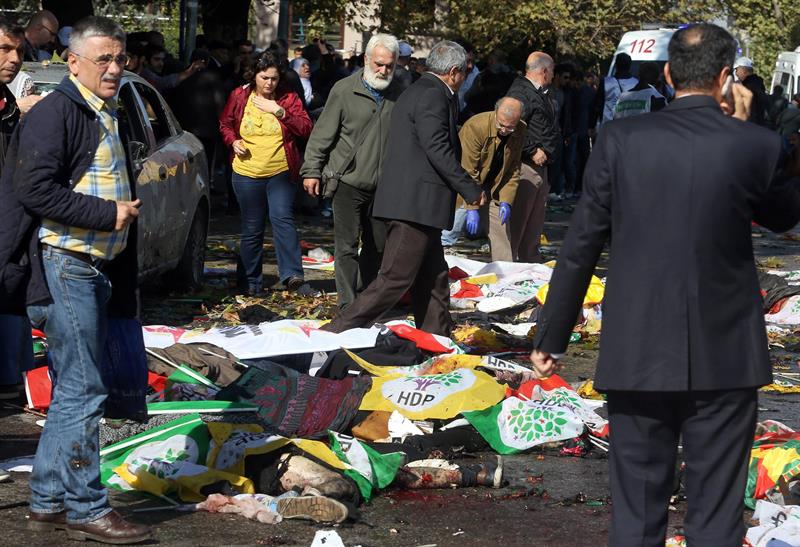 El atentado se produjo a pocas semanas de los comicios legislativos en Turquía.