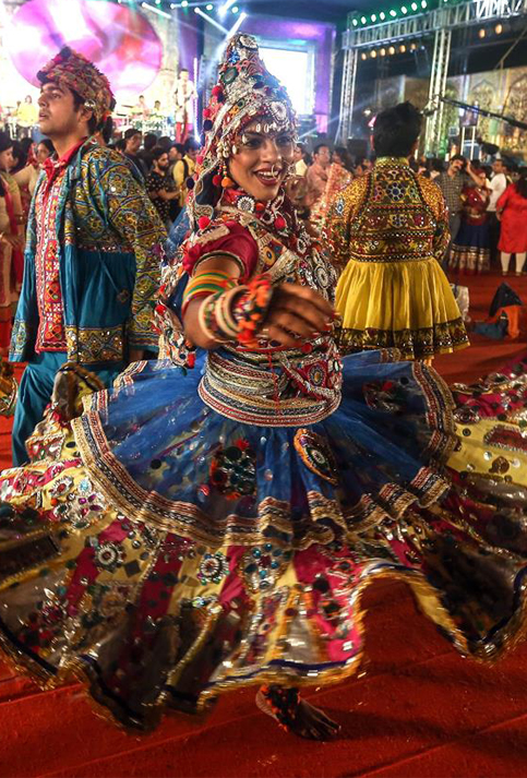 Las fiestas en honor a Durga se llevan a cabo en toda la India.