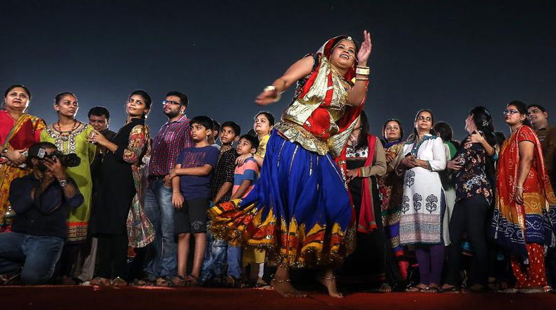 Las celebraciones son muestras de la adoración a Durga.
