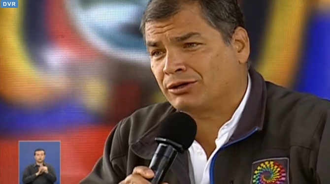 El presidente de Ecuador resaltó que a través del nuevo convenio con Chile su nación recibirá apoyo en materia minera y petrolera donde el país araucano tienen una amplia experiencia.