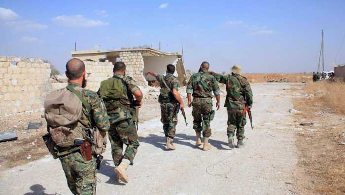 Las Fuerzas Armadas de Siria retomaron el control de varios poblados en Alepo