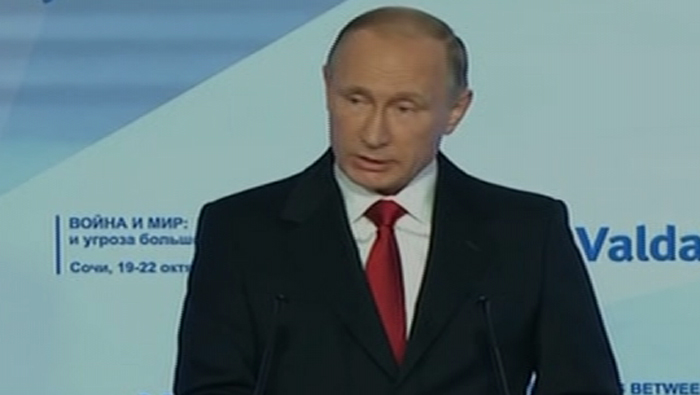 Putin habló sobre el actual conflicto en Siria y la posible expansión de grupos terroristas.