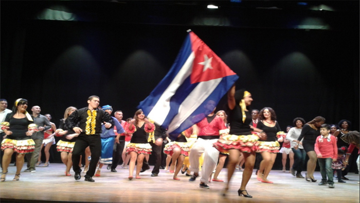 Cubanos residentes en España celebraron el día nacional de la cultura de su país.