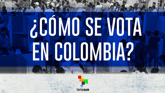 ¿Cómo se vota en Colombia?