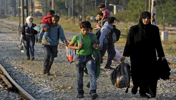 Más de 45 mil refugiados han llegado los últimos cinco días a Eslovenia.