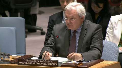 El coordinador para Ayuda Humanitaria de la Organización de Naciones Unidas (ONU), Stephen O'Brien, reiteró la necesidad de ayuda urgente para Siria.